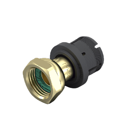 Raccord droit à écrou prisonnier pour tube FASTLOC 13602191001 Ø 16-3/8"F mm