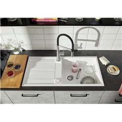 Evier Metra XL 6 S-F Blanc 516522