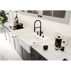 Evier Panor 60 Blanc Cristal 2 percements 514501