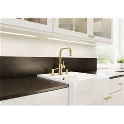 Evier Panor 60 Blanc Cristal 2 percements 514501