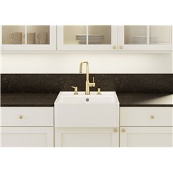 Evier Panor 60 Blanc Cristal 2 percements 514501