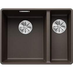 Evier Subline 340/160-F Silgranit 555x460 mm Café 523573