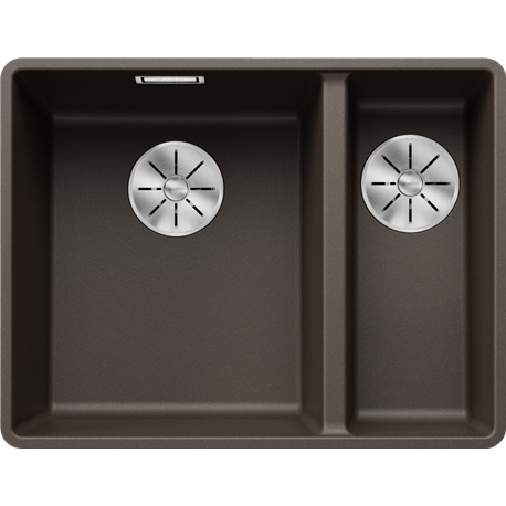 Evier Subline 340/160-F Silgranit 555x460 mm Café 523573