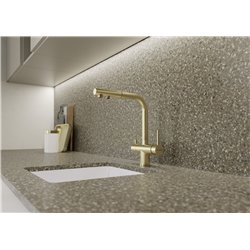 Evier Subline 375-U 414x456 mm Blanc Cristal PuraPlus 523726