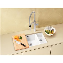 Evier Subline 350/150-U 567x456 mm Blanc Cristal PuraPlus 523741