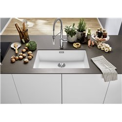 Evier Subline 700-U Silgranit 730x460 mm Blanc 523446