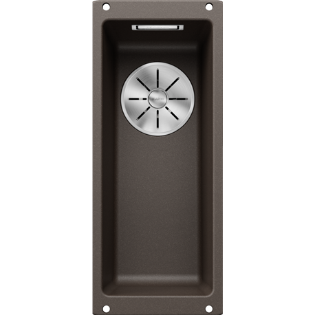 Evier Subline 160-U Silgranit 190x460 mm Café 523405