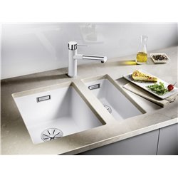 Evier Subline 320-U Silgranit 350x460 mm Blanc 523410
