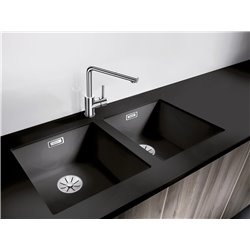 Evier Subline 400-U Silgranit 430x460 mm Anthracite 523422