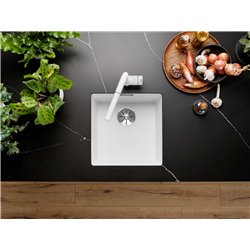 Evier Subline 400-U Silgranit 430x460 mm Blanc 523426