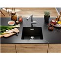 Evier Subline 400-U Silgranit 430x460 mm Noir 525990