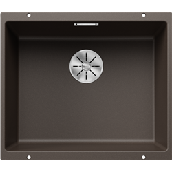 Evier Subline 500-U Silgranit 530x460 mm Café 523441