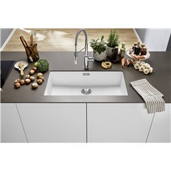 Evier Subline 800-U Silgranit 830x460 mm Blanc 523145