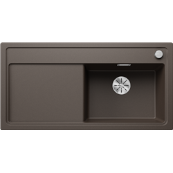 Evier Zenar XL 6 S Silgranit sans access. Egouttoir gauche Café 523973