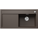 Evier Zenar XL 6 S Silgranit sans access. Egouttoir gauche Café 523973