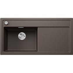 Evier Zenar XL 6 S Silgranit sans access. Egouttoir droite Café 524011
