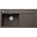 Evier Zenar XL 6 S Silgranit sans access. Egouttoir droite Café 524011