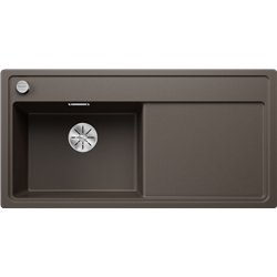 Evier Zenar XL 6 S-F Egouttoir droite Café 523933