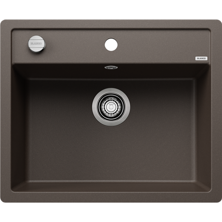 Evier Dalago 6-F 615x510 mm Café 515095