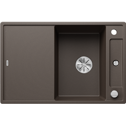 Evier Axia III 45 S Silgranit PuraDur Café Planche frêne 523182