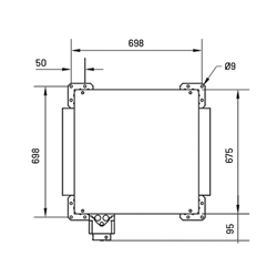 Caisson de ventilation CATB ECOWATT 2800m3/h Dépressostat + Isolation 10mm
