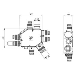 VMC hygroréglable 16,3 W-ThC moteur+bouches