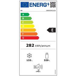 Réfrigérateur GBB569MCAZN 462 Litres combiné