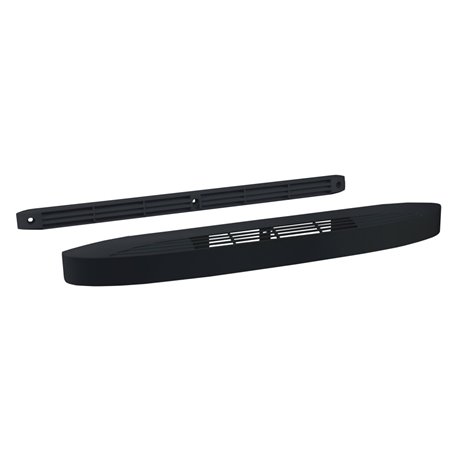 Entrée d'air autoréglable acoustique ECA 30 m3/h Noir