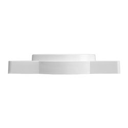 Platine d'adaptation pour le montage des bouches sur une manchette cadre