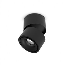 Applique LED orientable noir/noir 12W 930/1005/1000 Lm Blanc chaud à Blanc jour COSMOS