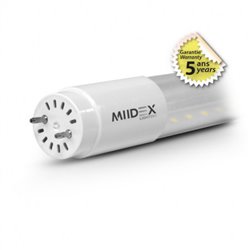Lot de 10 tubes LED 12W 2250 Lm Blanc neutre T8
