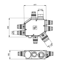 VMC simple flux moteur seul 