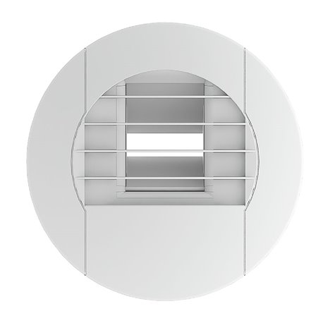 Bouche hygroréglable BEH RENOV 10/45 m3/h Ø80 mm sans manchette Bouche hygroréglable BEH RENOV 10/45 m3/h Ø80 mm sans manchette