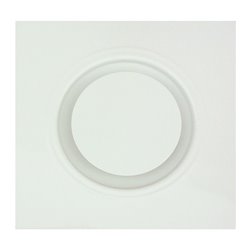 Diffuseur circulaire à jet réglable DCID Carré Ø315 mm 450 à 1500 m3/h