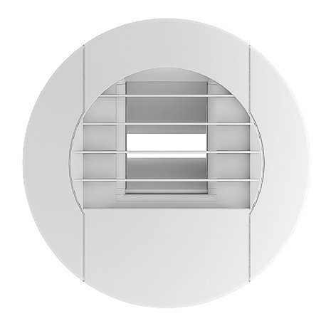 Bouche hygroréglable BEH RENOV 10-40/75 m3/h Ø125 mm sans manchette Bouche hygroréglable BEH RENOV 10-40/75 m3/h Ø125 mm sans manchette