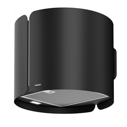 Hotte Smart Murale Noir mat ⌀ 42 cm 272475