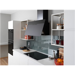 Hotte inclinée Maris Drip free Verre noir 90 cm 090079