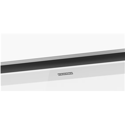 Hotte de plafond Mythos Inox/verre blanc 90 cm 223064