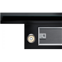 Hotte inclinée Smart Verre noir 60 cm 614911