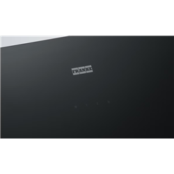 Hotte inclinée Smart Verre noir 90 cm 614690