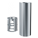 Extension de cheminée pour hotte cuisine Tube Plus inox 027552