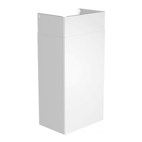 Cheminée pour hotte cuisine Smart blanc 054175