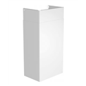 Cheminée pour hotte cuisine Smart blanc 054175