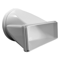 Raccord gaine plate/tube ⌀158,95 mm 1814755