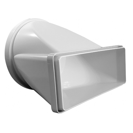 Raccord gaine plate/tube ⌀158,95 mm 1814755
