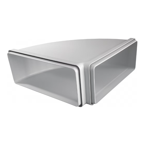 Raccord gaine plate angle 90° 1815219