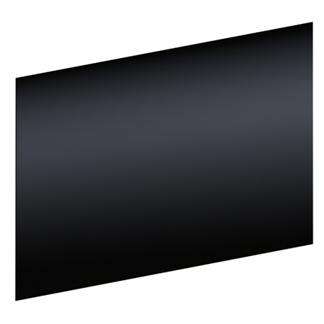 Credence cuisine Verre noir 900x700 mm