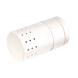 Lot de 10 Têtes thermostatiques design Sensitive 102000 Blanc