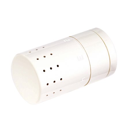 Lot de 10 Têtes thermostatiques design Sensitive 102000 Blanc