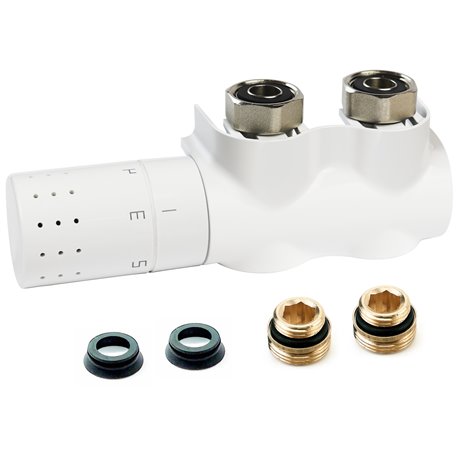 Robinet thermostatique auto-équilibrants AutoSar Thermod Design L234019001 Blanc